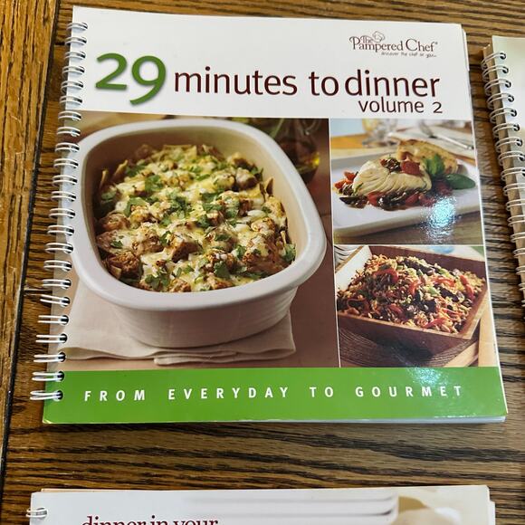 Pampered Chef 4-Pack Collection of Cookbooks Gently Used - Picture 4 of 5